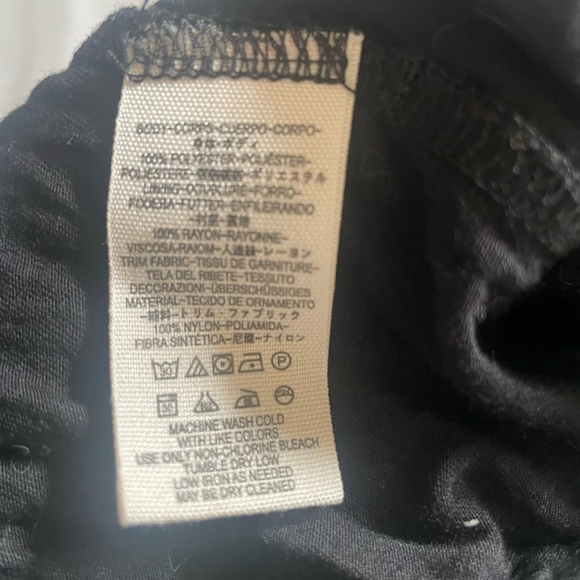 Free People Womens Black Dotted Eden soft Tulle layered Skirt Size L - Picture 10 of 11